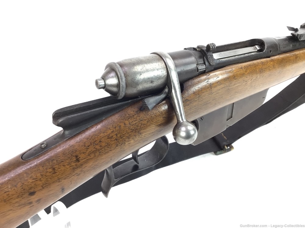 Italian Vetterli-Carcano Model 1870/87/15 Matching Stock With Bayonet -img-12