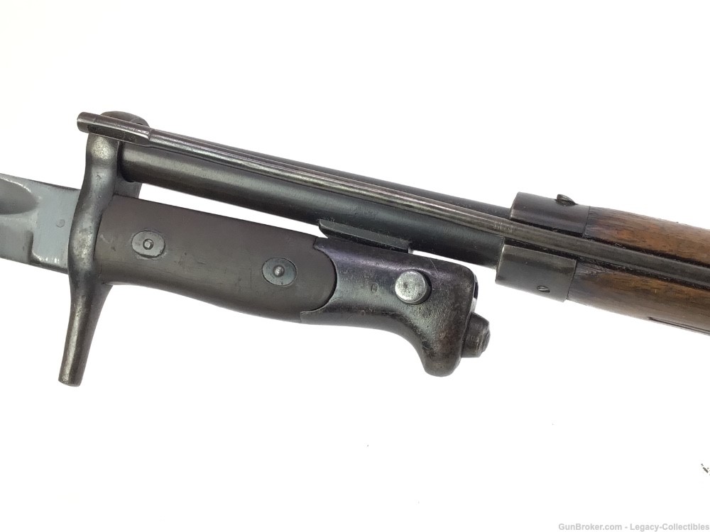 Italian Vetterli-Carcano Model 1870/87/15 Matching Stock With Bayonet -img-28