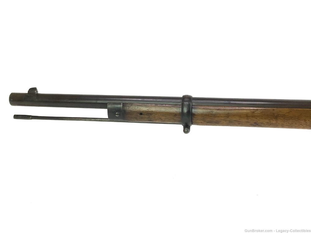Italian Vetterli-Carcano Model 1870/87/15 Matching Stock With Bayonet -img-5