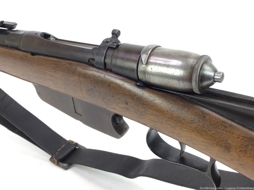 Italian Vetterli-Carcano Model 1870/87/15 Matching Stock With Bayonet -img-19