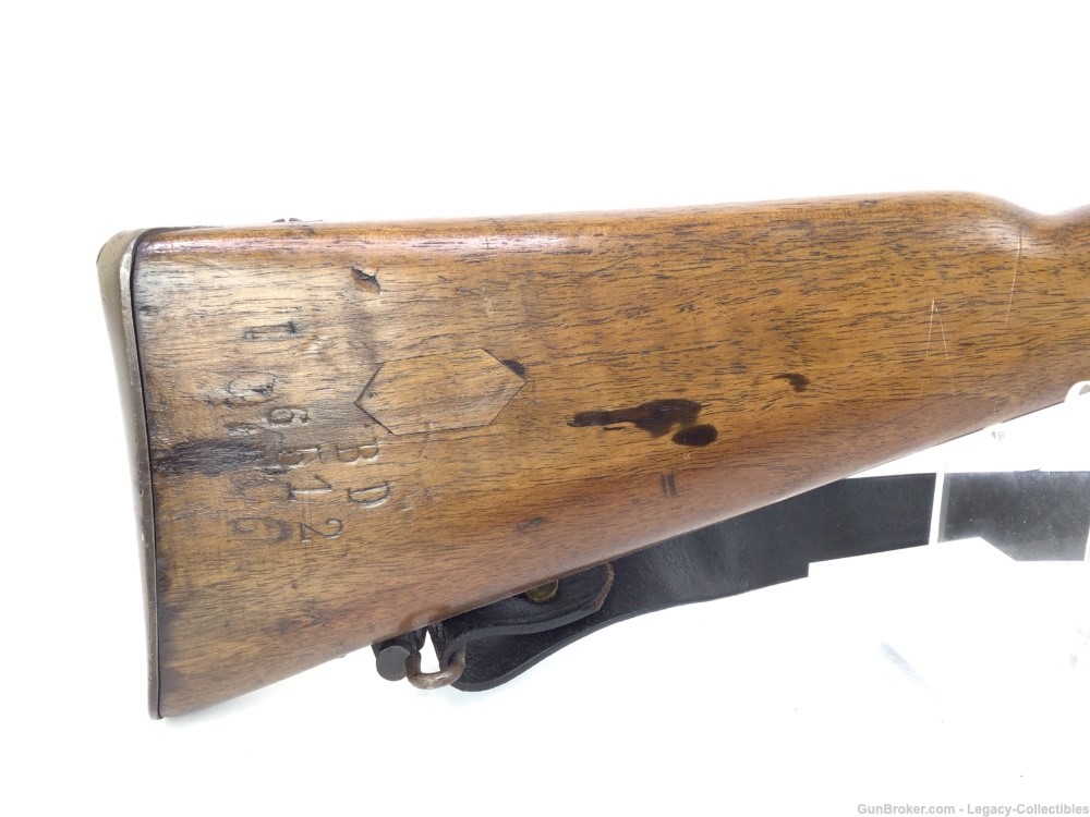 Italian Vetterli-Carcano Model 1870/87/15 Matching Stock With Bayonet -img-7