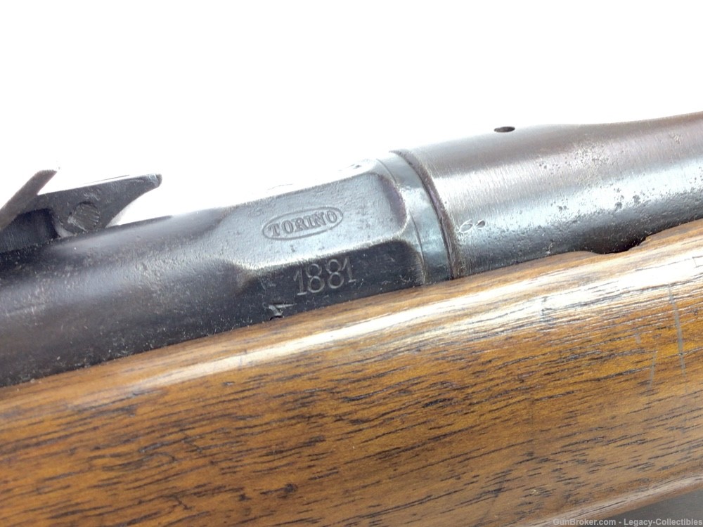 Italian Vetterli-Carcano Model 1870/87/15 Matching Stock With Bayonet -img-20
