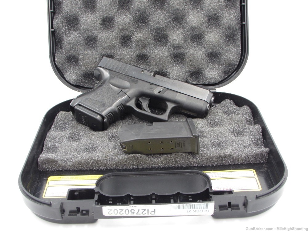 Police Trade-In: Glock 27 Gen3 .40 S&W w/ 2x magazines-img-7