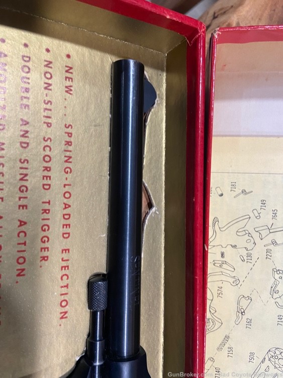 High Standard Sentinel R-103 Revolver .22 Orig Box Mfg. 1964-img-6