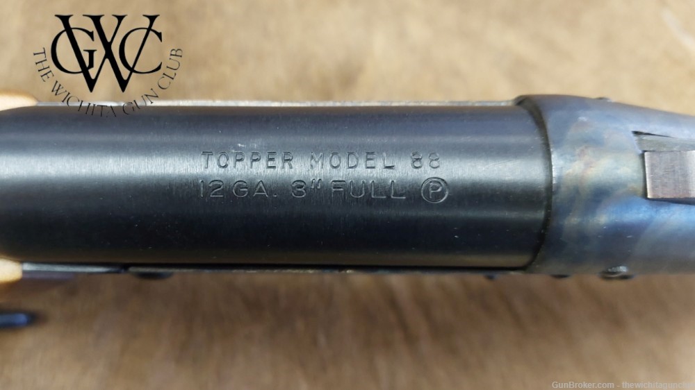Pre Owned Harrington & Richardson Topper 88 12 Gauge Single Shot-img-5