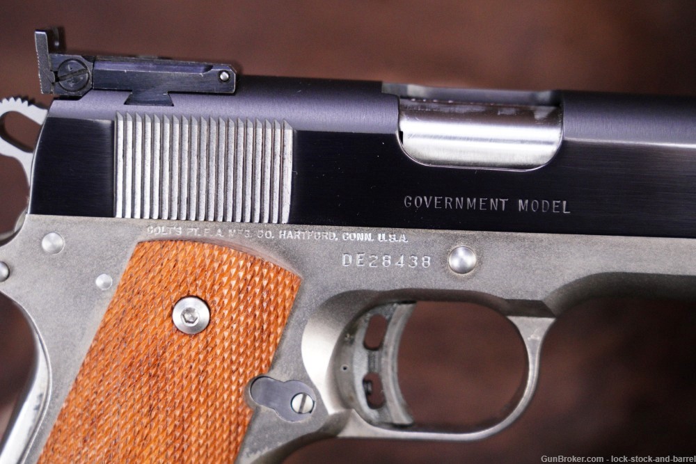 Custom Colt Delta Elite Government Model 1911 10mm Semi-Auto Pistol, 1988-img-10