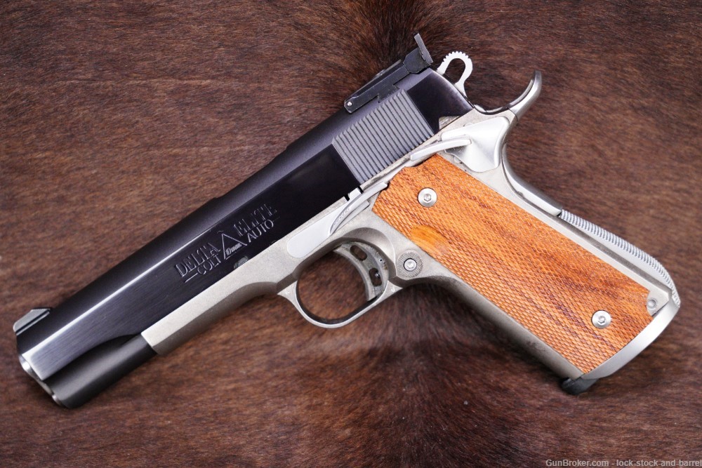 Custom Colt Delta Elite Government Model 1911 10mm Semi-Auto Pistol, 1988-img-3