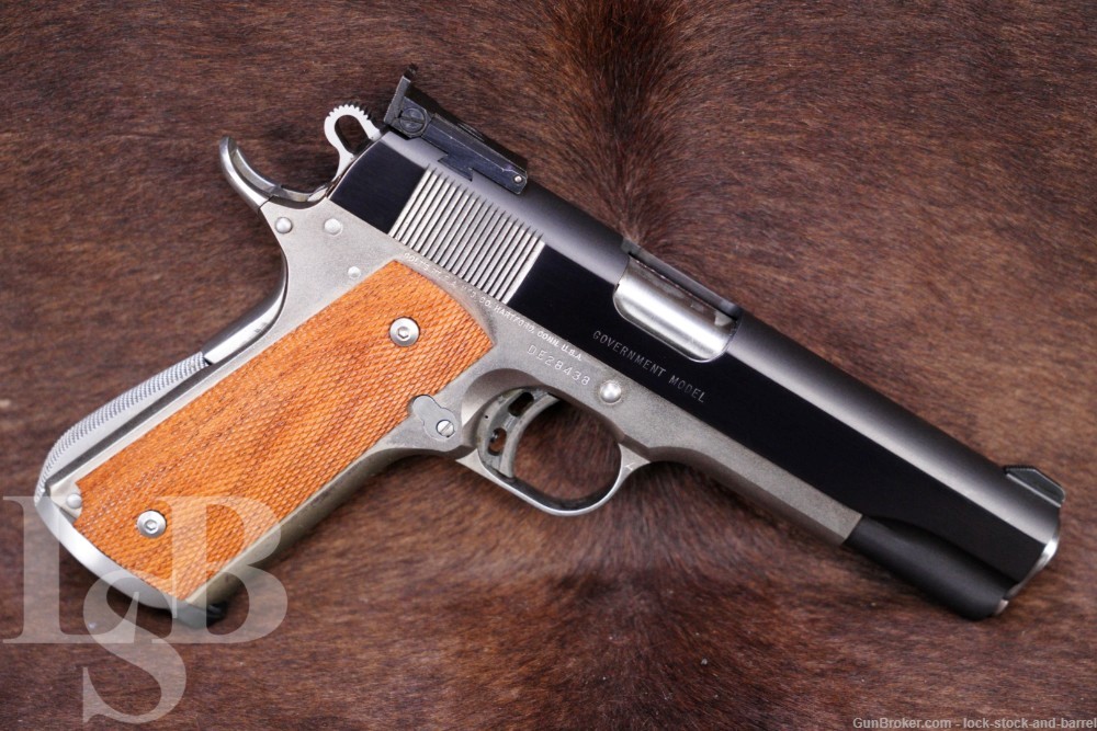 Custom Colt Delta Elite Government Model 1911 10mm Semi-Auto Pistol, 1988-img-0