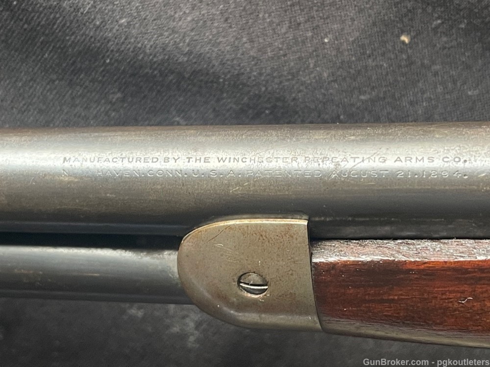 1912 - Winchester Model 94 .38-55 Rifle 26" round-img-28