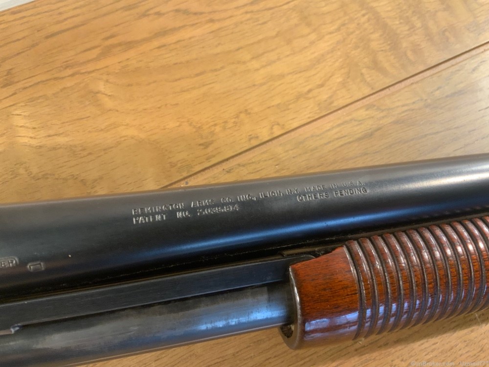 Vintage Early Remington Wingmaster 870 12 Gauge Pump Corncob-img-2