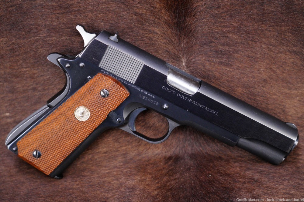 Colt MKIV Series '70 Government Model .45 ACP 5" 1911 Semi-Auto Pistol 1982-img-2