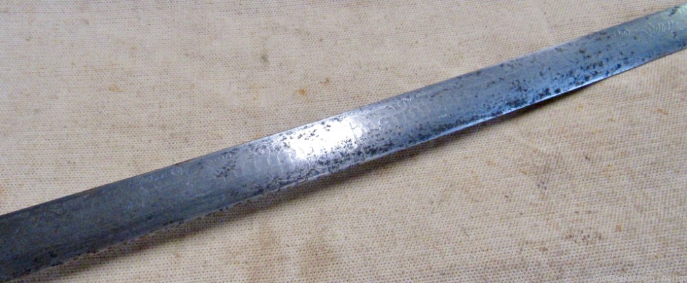 German Made Clauberg Fraternal Order Sword Brass 1880's-img-11