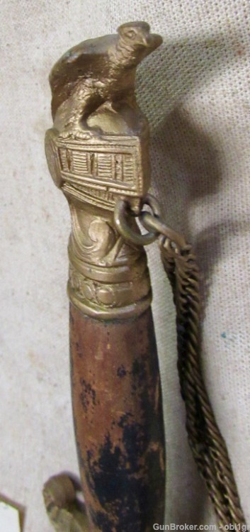 German Made Clauberg Fraternal Order Sword Brass 1880's-img-10