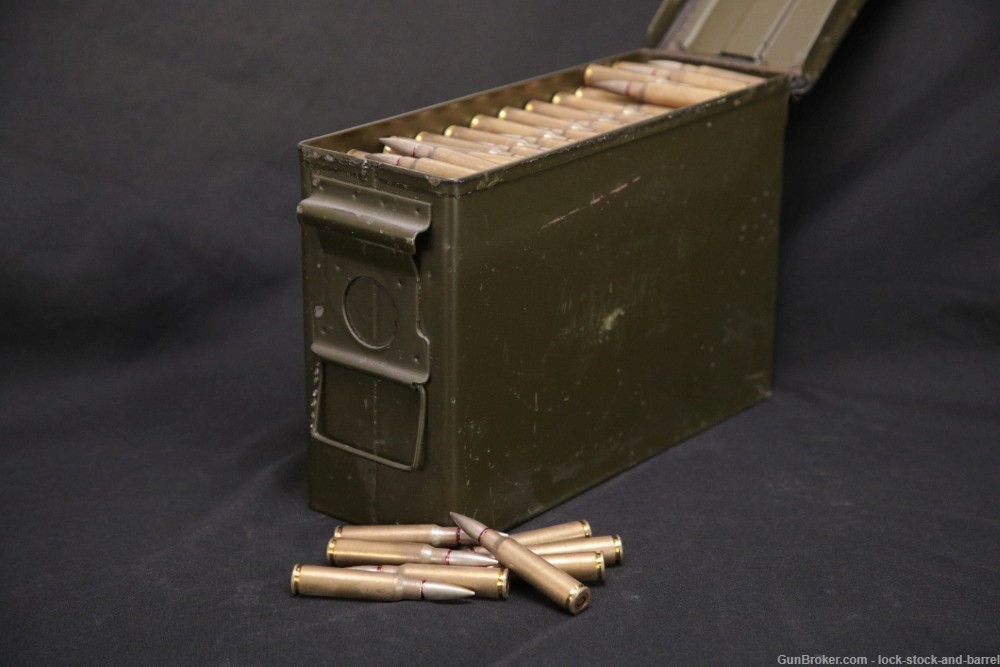 400x 7.5x54 French Ammunition French FMJ Magnetic Bullets in an Ammo Can-img-2