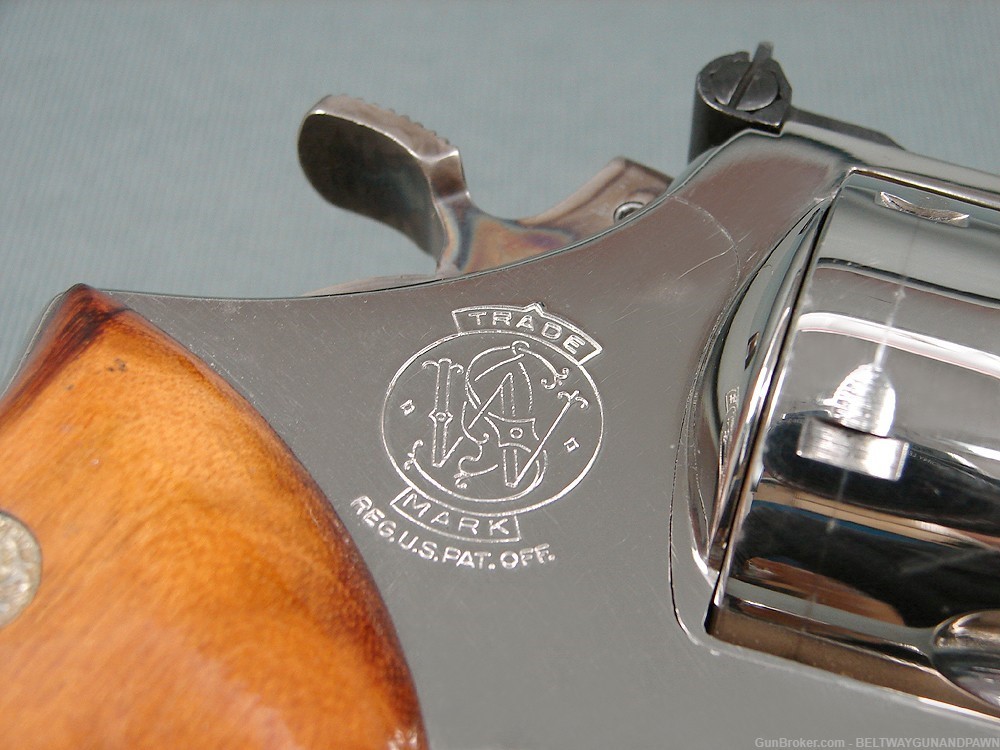 S&W Smith & Wesson 29-2 44 Mag 8 3/8" Nickel w/Wood Display Box Mfg 1975-img-8