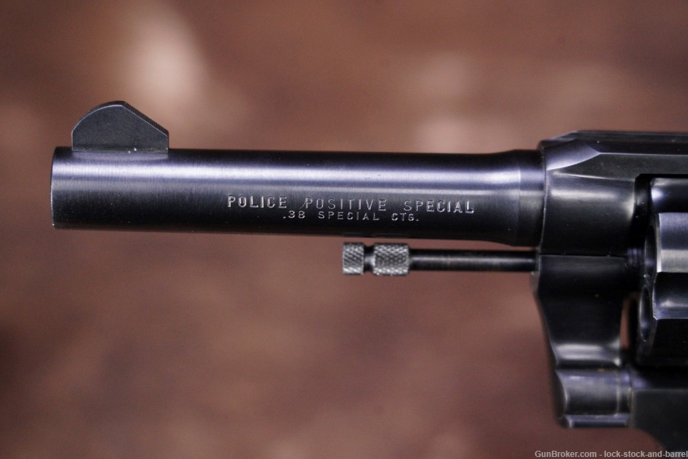 Colt Police Positive Special 3rd Issue .38 Spl 4” SA/DA Revolver, 1964 C&R-img-13