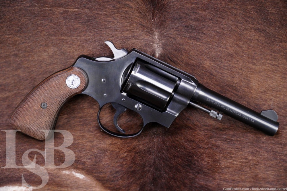 Colt Police Positive Special 3rd Issue .38 Spl 4” SA/DA Revolver, 1964 C&R-img-0