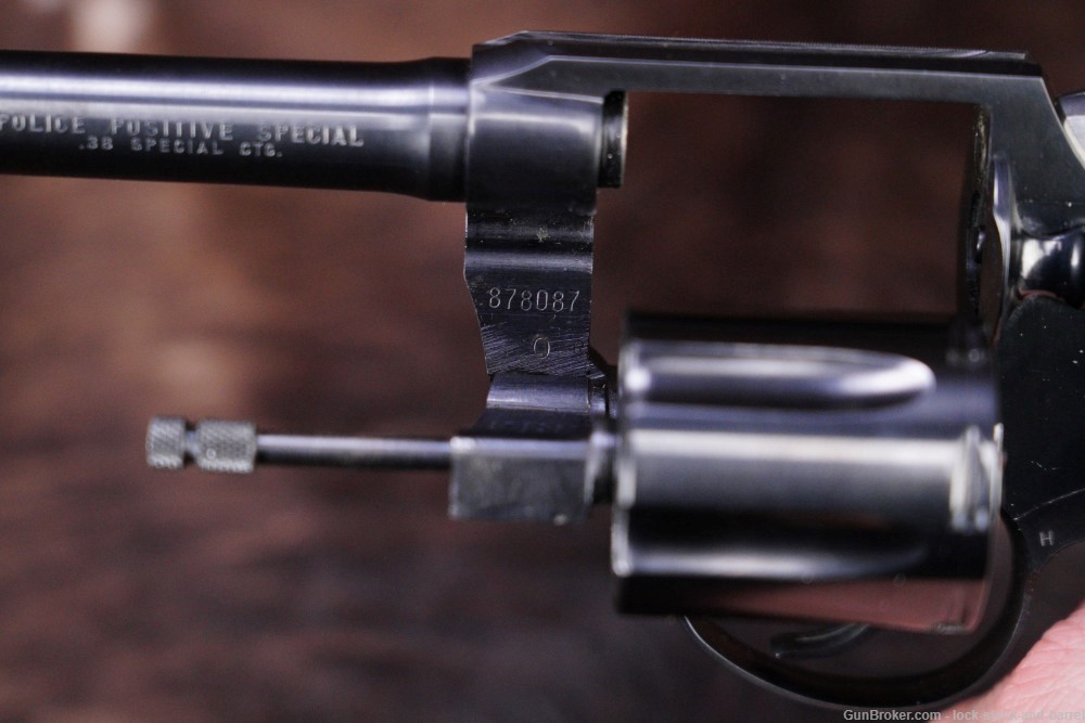 Colt Police Positive Special 3rd Issue .38 Spl 4” SA/DA Revolver, 1964 C&R-img-14