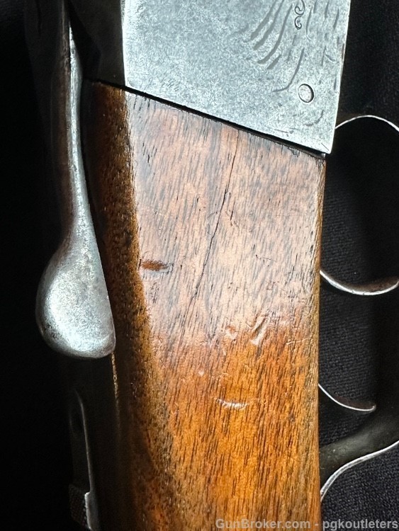 1908 1st Year - Early Ithaca Flues Field Grade Boxlock Double Shotgun-img-30