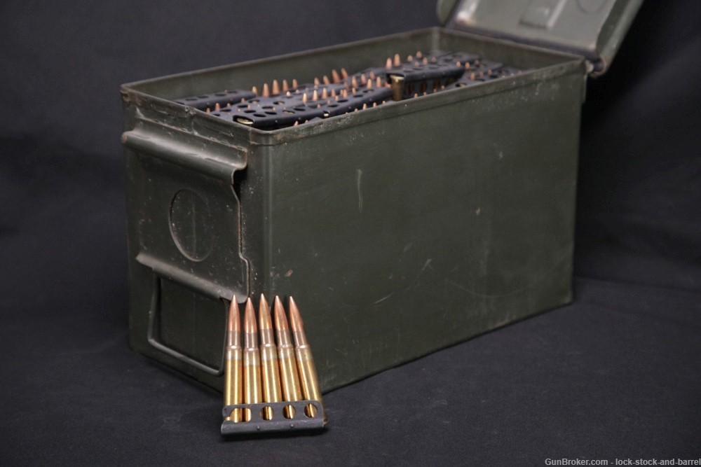 560x .303 British Ammunition Greek 1976 FMJ Non-Magnetic on Clips-img-2