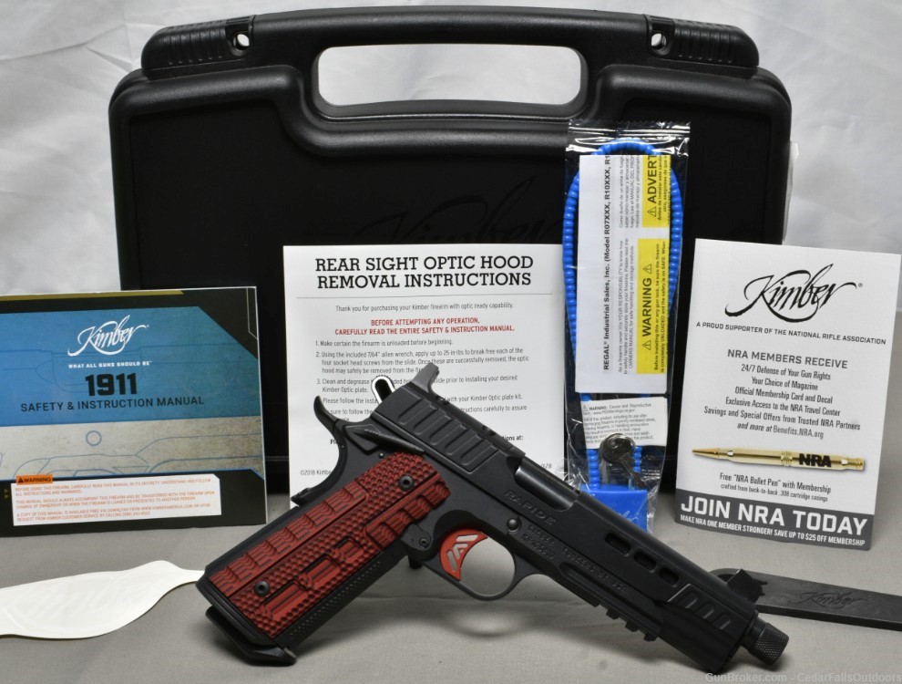 Kimber Rapide Heat 9mm semi-auto 5.5in bbl pistol #3000439 -img-0