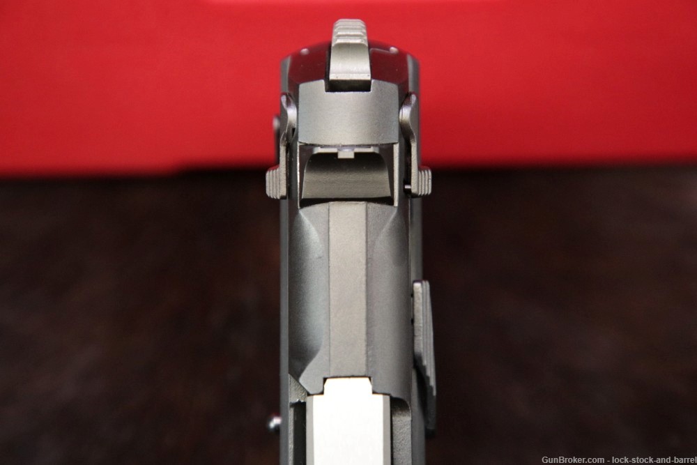 Ruger P85 T.C. Polis 9mm Luger 4.5” DA/SA Semi-Auto Pistol & Box, MFD 1992-img-8