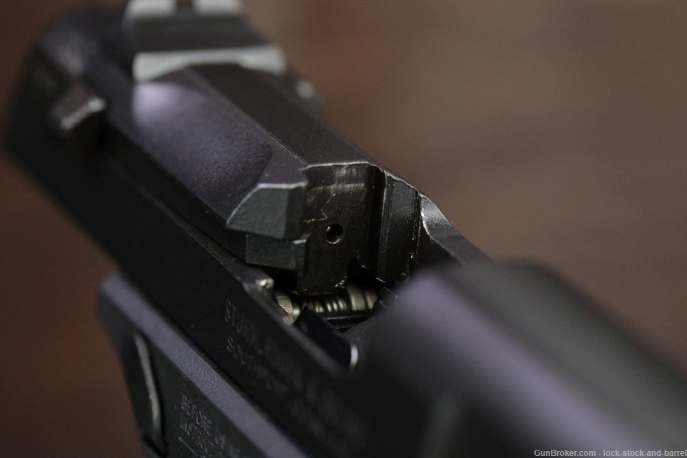 Ruger P85 T.C. Polis 9mm Luger 4.5” DA/SA Semi-Auto Pistol & Box, MFD 1992-img-17