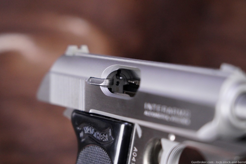 Walther Interarms Model PPK .380 ACP 3.25" Stainless Semi-Auto Pistol, 1989-img-9