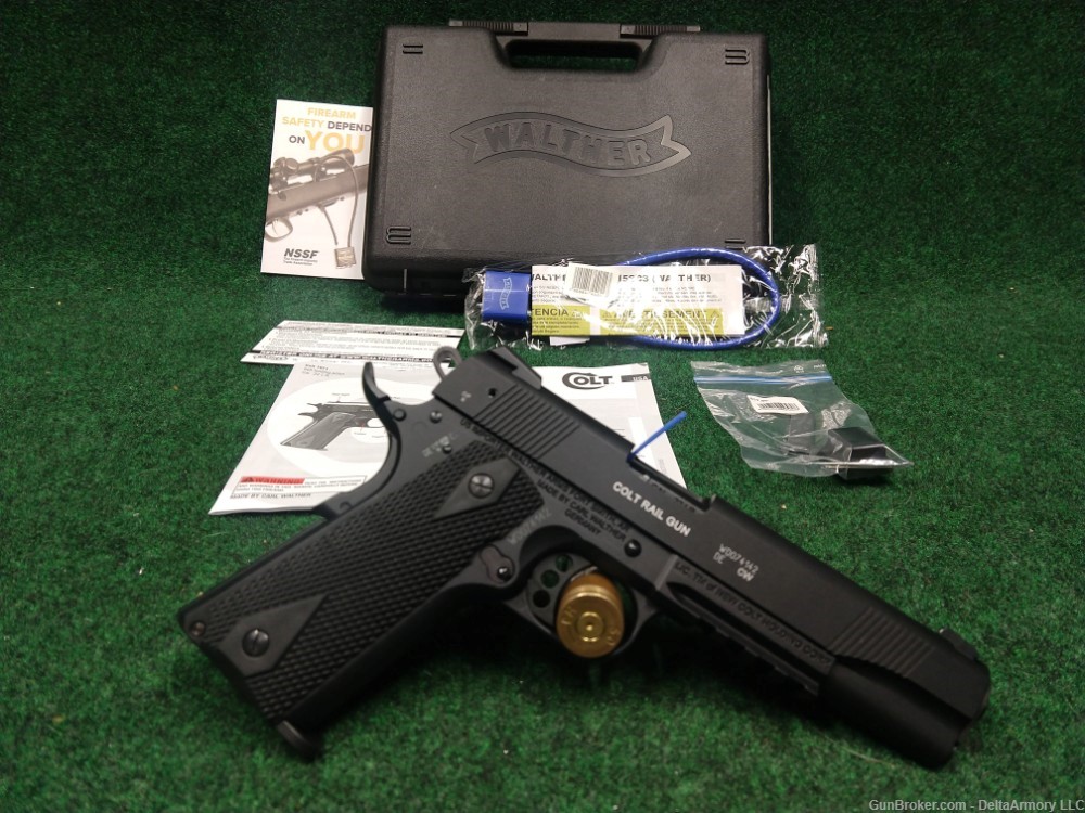 Walther 1911 Semi Pistol 22 Long Rifle New in Box PENNY START-img-2