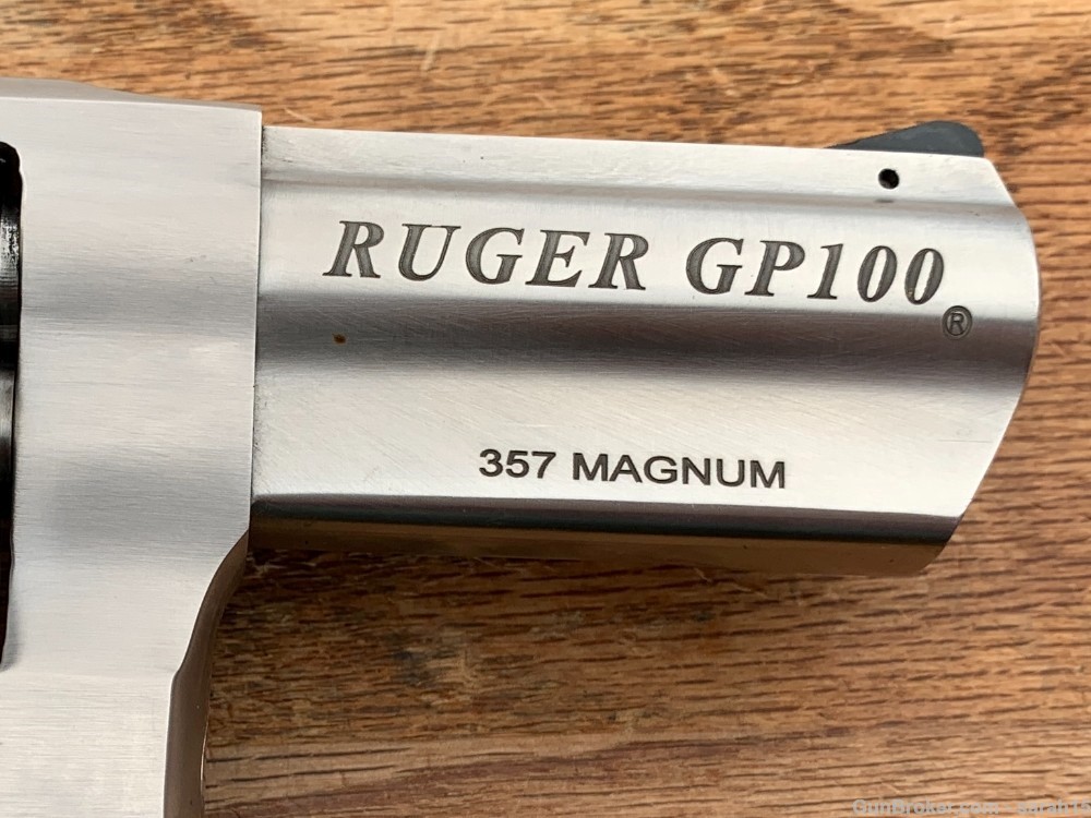 RUGER 3" STAINLESS GP100 ORIGINAL BOX & PAPERS 2 SPEEDLOADERS  .357 MAGNUM-img-13