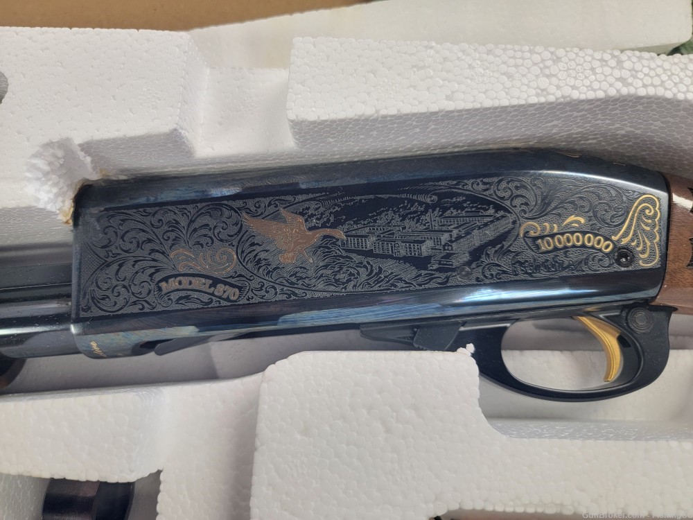 VERY RARE!! Remington 870 Wingmaster 10 Millionth Commemorative Edition-img-3