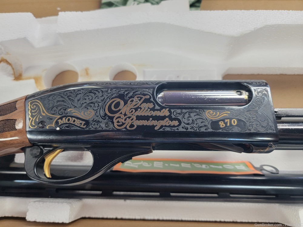 VERY RARE!! Remington 870 Wingmaster 10 Millionth Commemorative Edition-img-5
