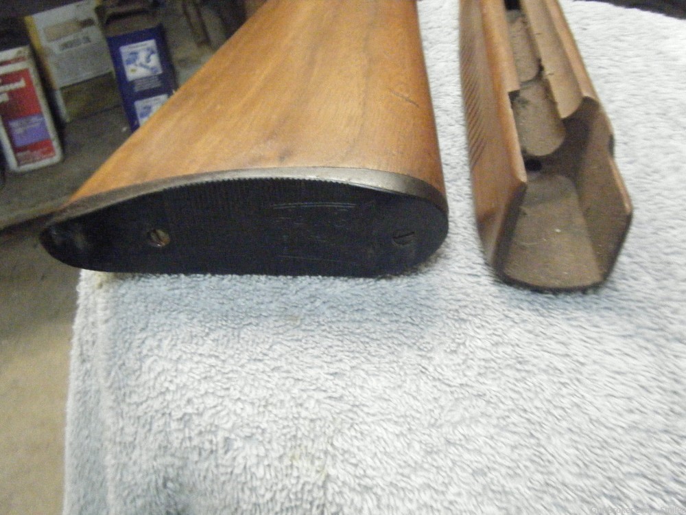 JC Higgins model 33 22 rifle stock and forearm-img-3