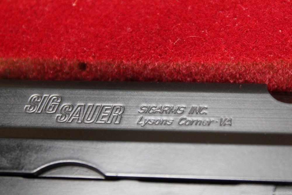 Sig Sauer P226 West German JG 1986“LYSONS CORNER” Misprint (Tysons Corner)-img-3