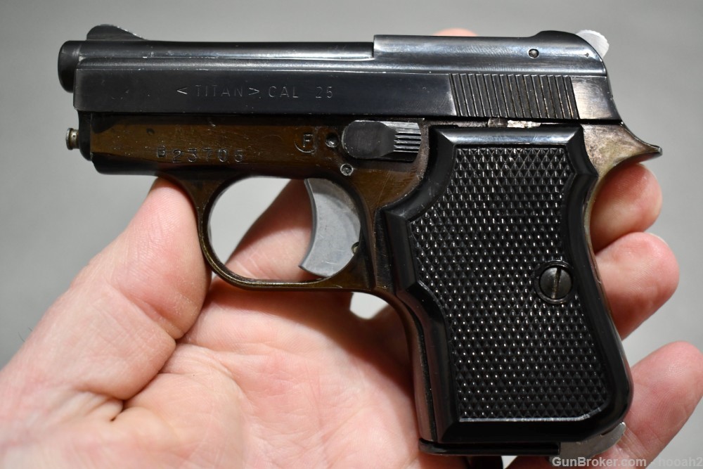 4 Assorted Small Frame Handguns 1 German Blank Pistol FIE TItan Gecado READ-img-3