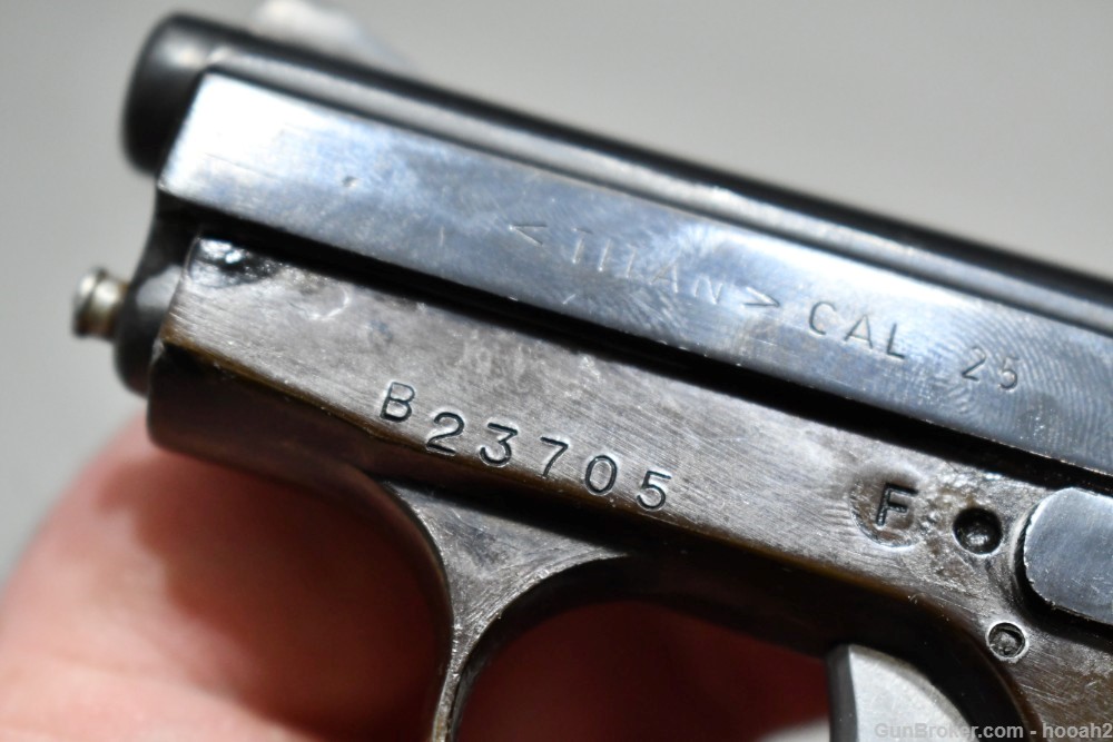 4 Assorted Small Frame Handguns 1 German Blank Pistol FIE TItan Gecado READ-img-8