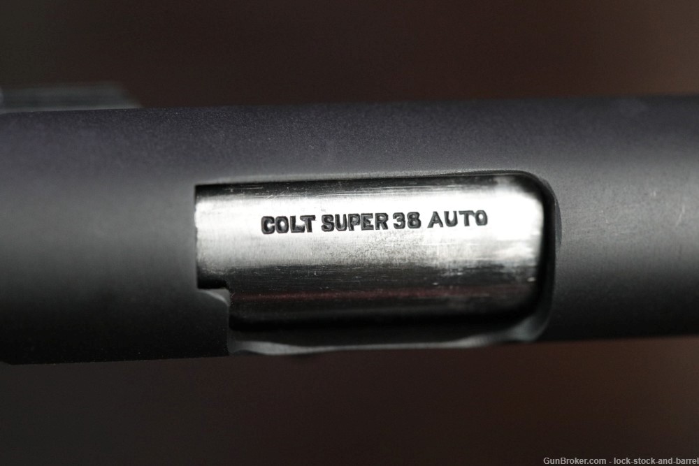 Post-War Colt Super .38 Automatic Blue 5" 1911 Semi-Auto Pistol, 1950 C&R-img-11