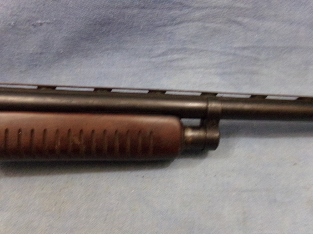 JC Higgins 12 ga pump action shotgun-img-4