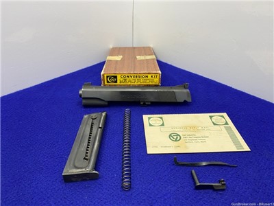 Colt's .22 Cal. Conversion Unit *FLOATING CHAMBER & COLT ACCRO REAR SIGHT*