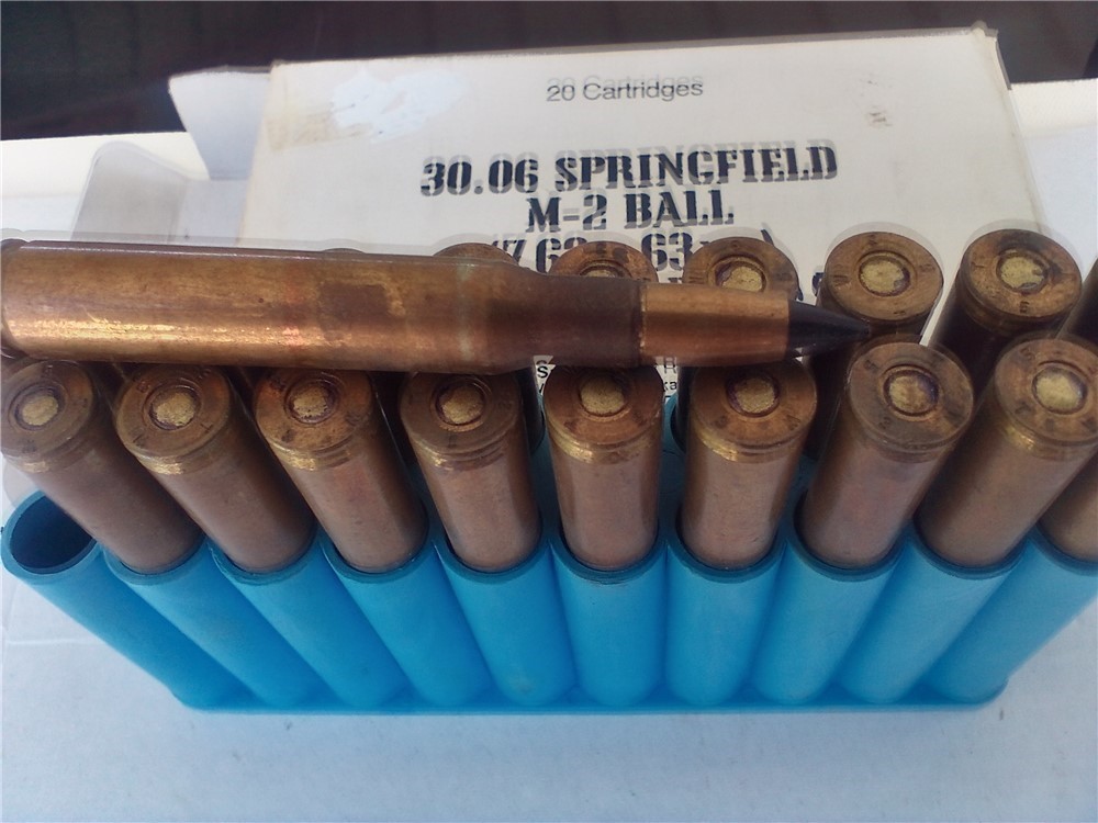 30 06 Springfield M 2 ball 150 gr AP ammo-img-4