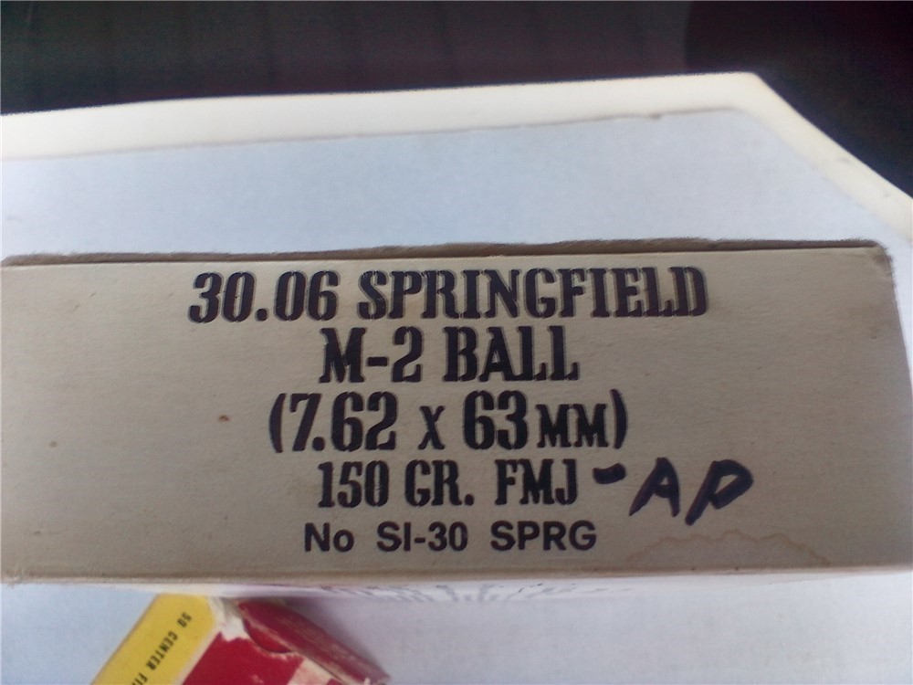 30 06 Springfield M 2 ball 150 gr AP ammo-img-2