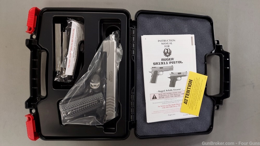 Ruger SR1911 Stainless Steel Two-Tone 9mm 1911 5" 9+1 Capacity 06794-img-2