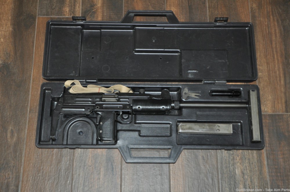 Action Arms Uzi Model B 9mm w/ Factory Box Display Barrel & 2 Mags-img-1