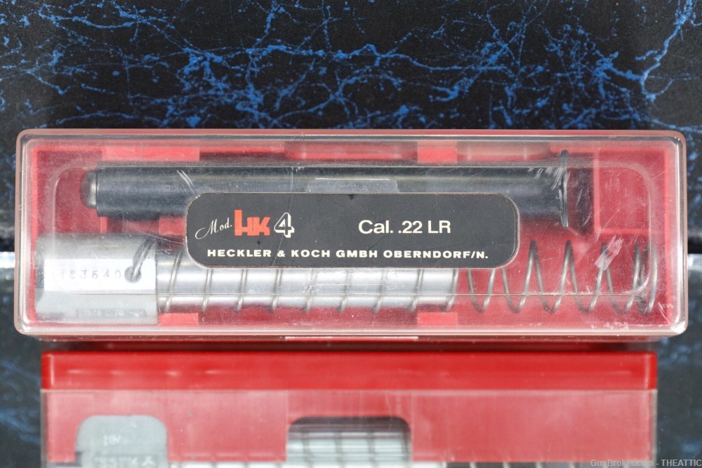 HECKLER & KOCH MODEL HK4 22 LONG RIFLE CONVERSION KIT IN LATER STYLE BOX-img-26