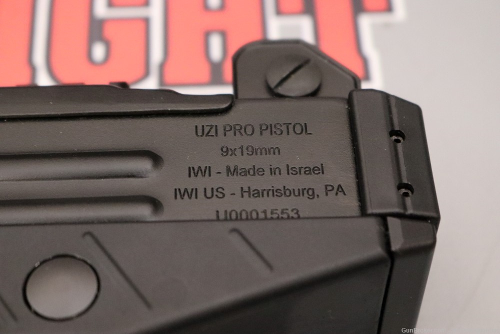 Israeli IWI Uzi PRO Pistol 9mm 4.5" w/ Accessories & Case-img-30