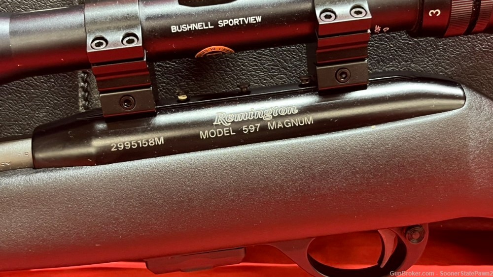 Remington 597 Magnum 17 HMR 20.00" Semi-Auto Rifle w/ Scope & 50rd Ammo-img-3