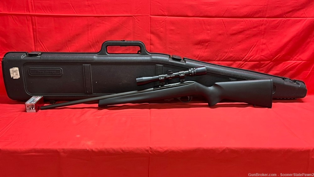 Remington 597 Magnum 17 HMR 20.00" Semi-Auto Rifle w/ Scope & 50rd Ammo-img-0