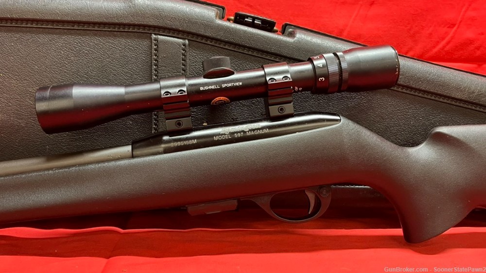 Remington 597 Magnum 17 HMR 20.00" Semi-Auto Rifle w/ Scope & 50rd Ammo-img-2