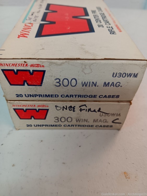 Winchester 300 Win Mag Brass Cases-img-0