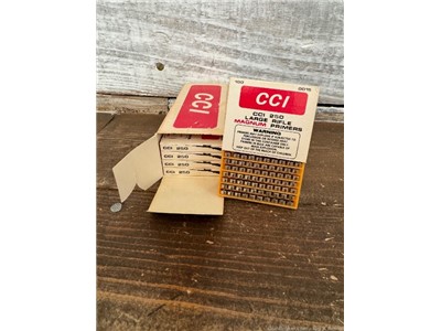 NO. 250 CCI LARGE RIFLE MAG PRIMERS 1000 CT Vintage box primers look good